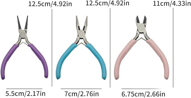 Multi Purpose Craft Pliers Set For Jewelry Making And Bead Positioning - Image 3
